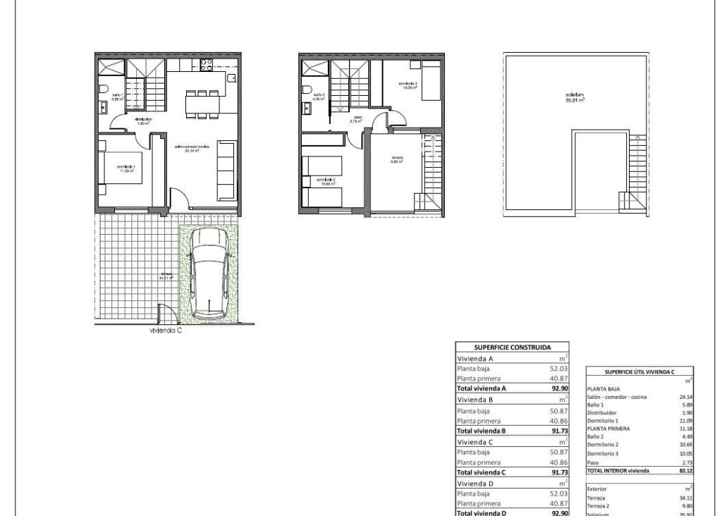 Nieuwbouw - Townhouse - Pilar de la Horadada - Barrio los Segundas