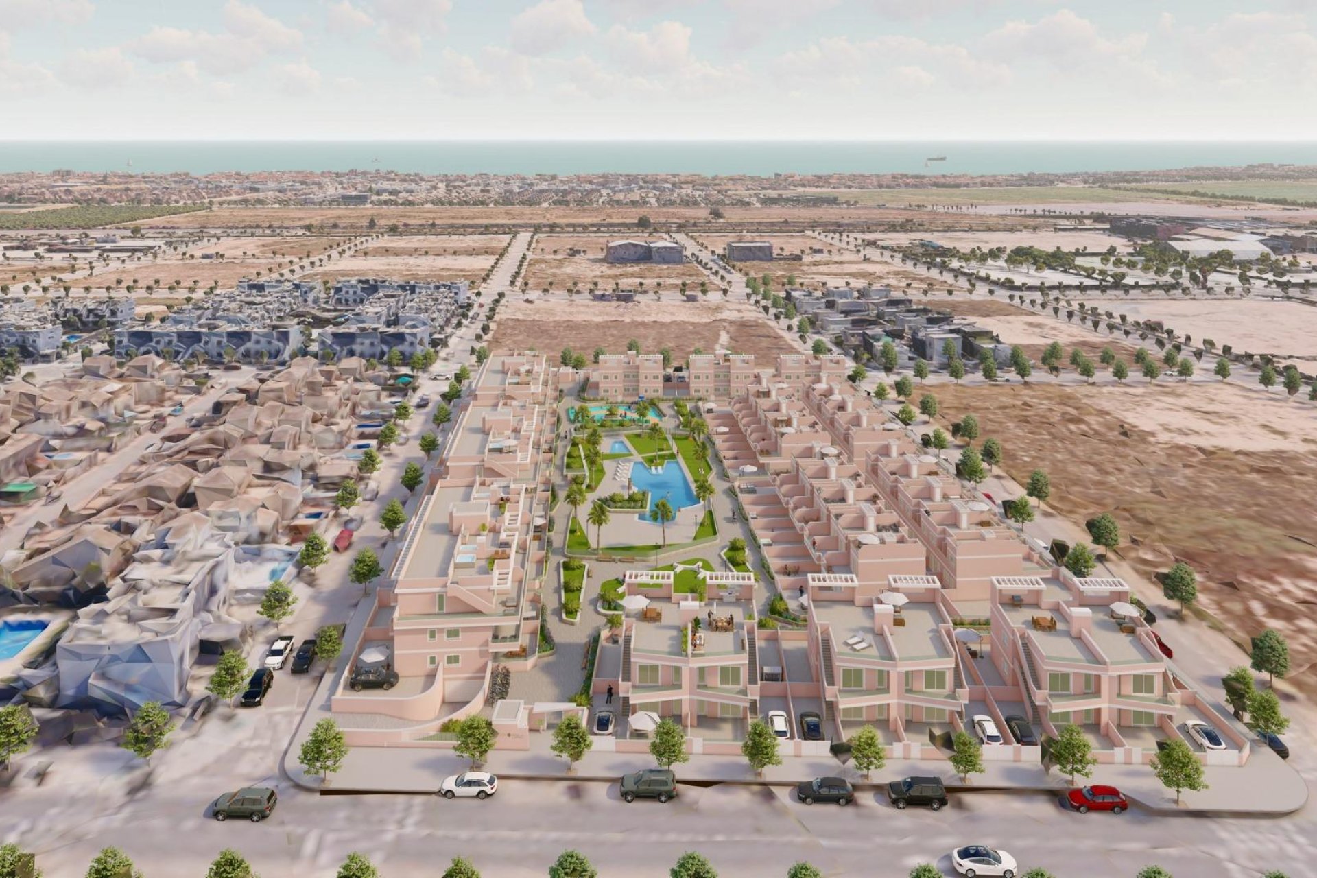 Nieuwbouw - Townhouse - Pilar de la Horadada - Lo Monte