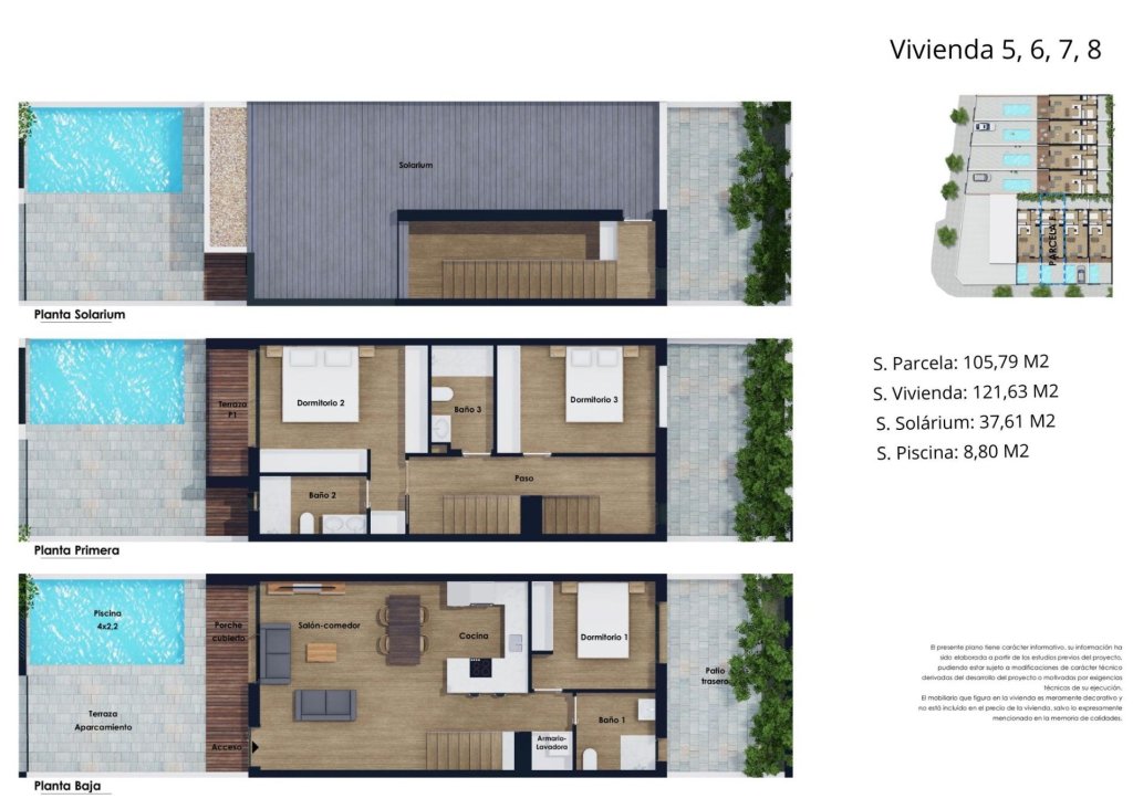 Nieuwbouw - Townhouse - Pilar de la Horadada - Lo Monte