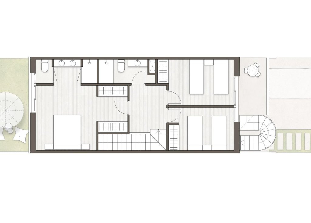 Nieuwbouw - Townhouse - Pilar de la Horadada - Pueblo