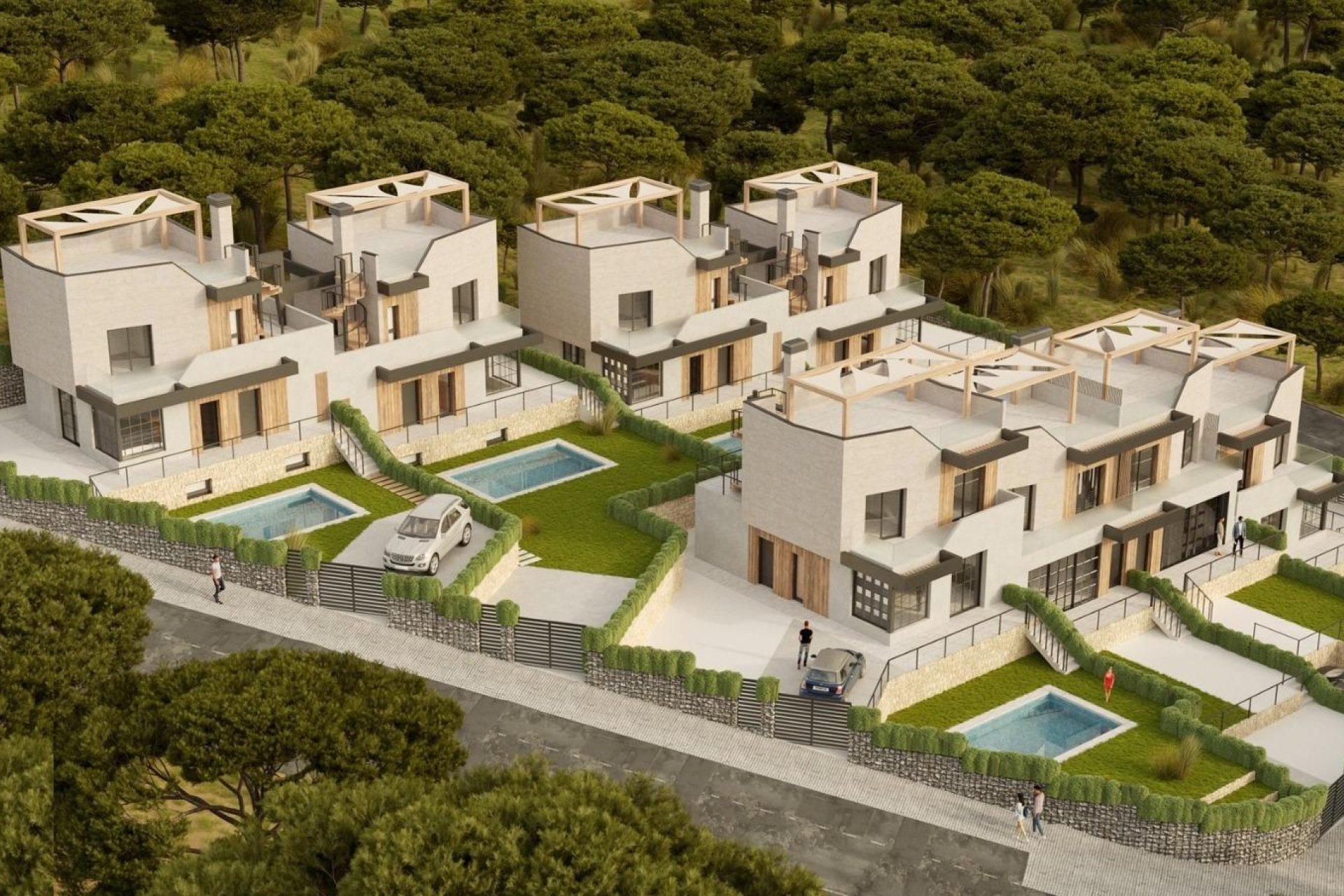 Nieuwbouw - Townhouse - Polop - PAU1
