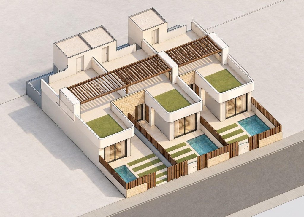 Nieuwbouw - Townhouse - San Pedro del Pinatar - Pueblo