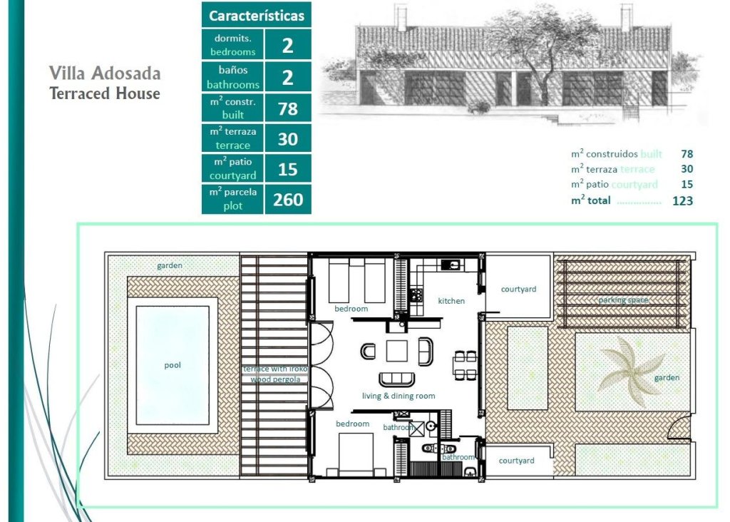 Nieuwbouw - Townhouse - Sucina - Peraleja Golf