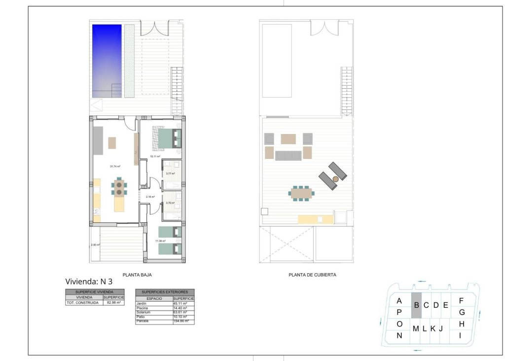Nieuwbouw - Townhouse - Torre Pacheco - El Alba