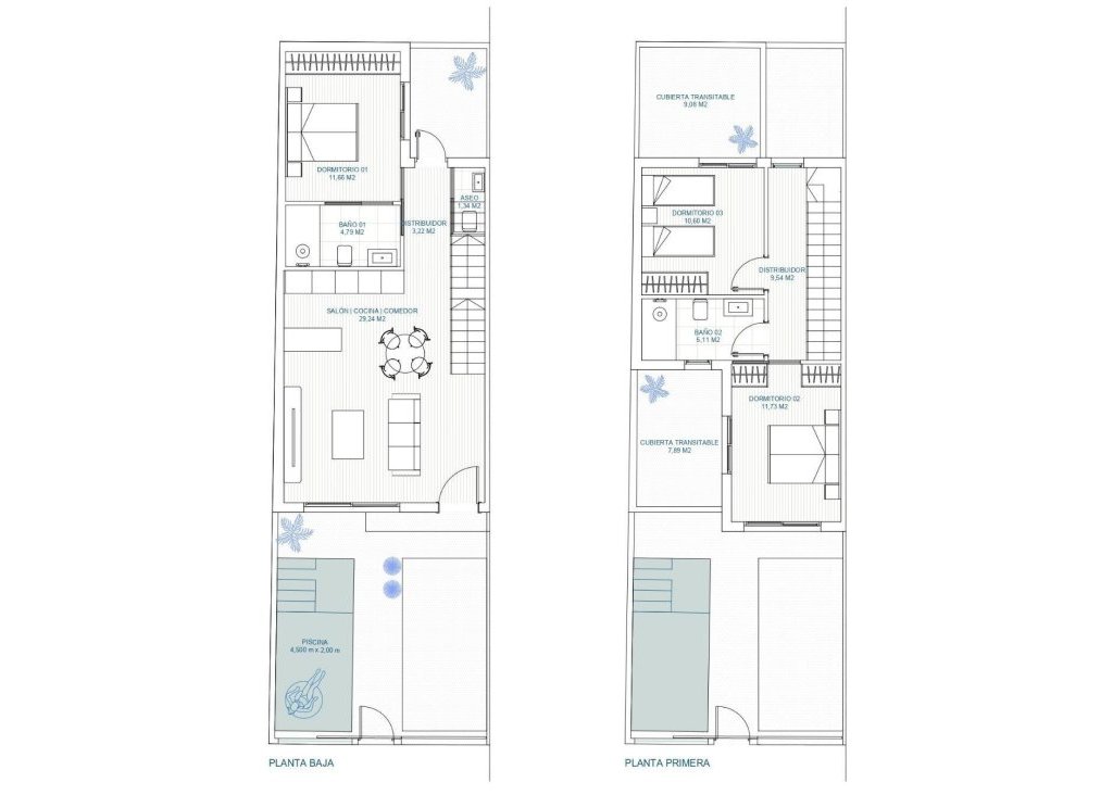 Nieuwbouw - Townhouse - Torre Pacheco - Pueblo