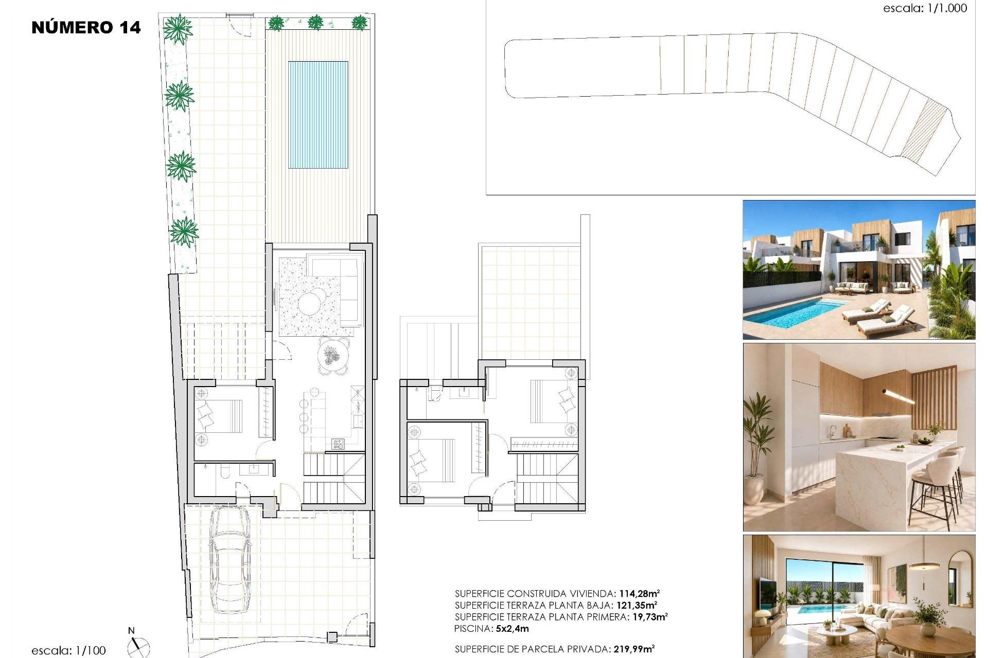 Nieuwbouw - Townhouse - Torre Pacheco - Santa Rosalía
