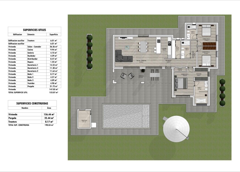 Nieuwbouw - Villa - Aspe - Poligono 19
