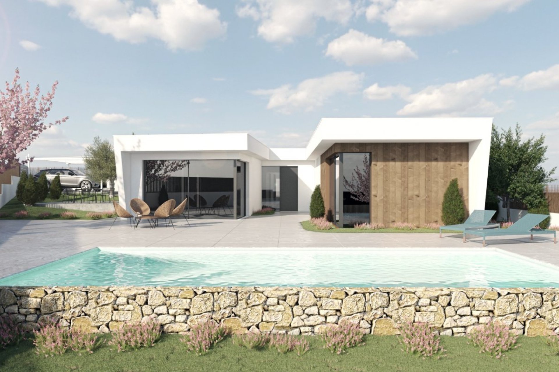 Nieuwbouw - Villa - BAÑOS Y MENDIGO - Altaona Golf