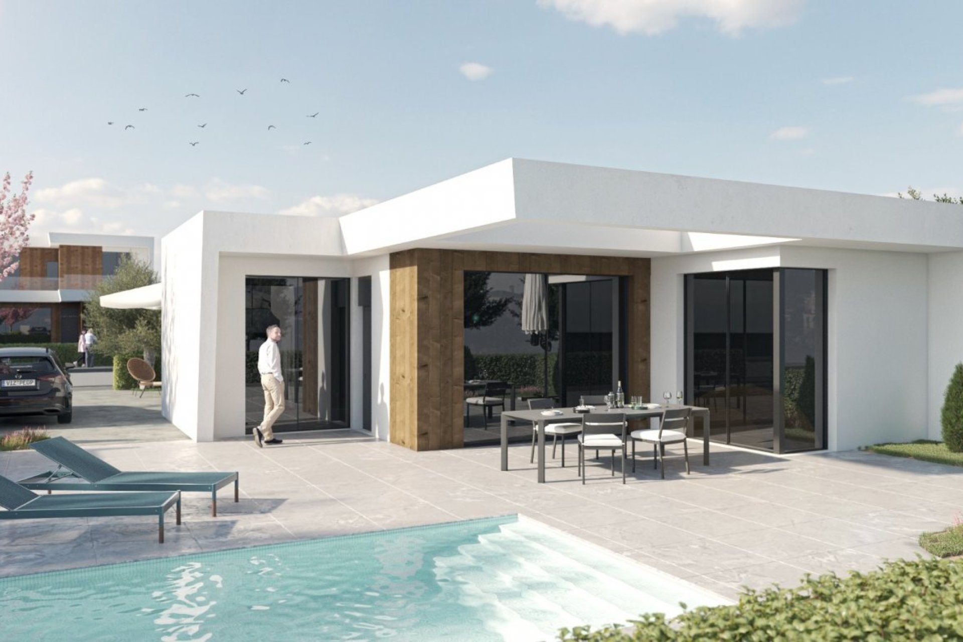 Nieuwbouw - Villa - BAÑOS Y MENDIGO - Altaona Golf