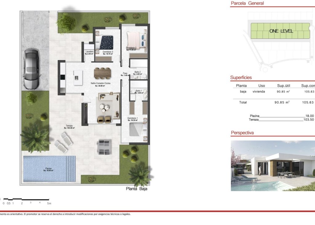 Nieuwbouw - Villa - BAÑOS Y MENDIGO - Altaona Golf