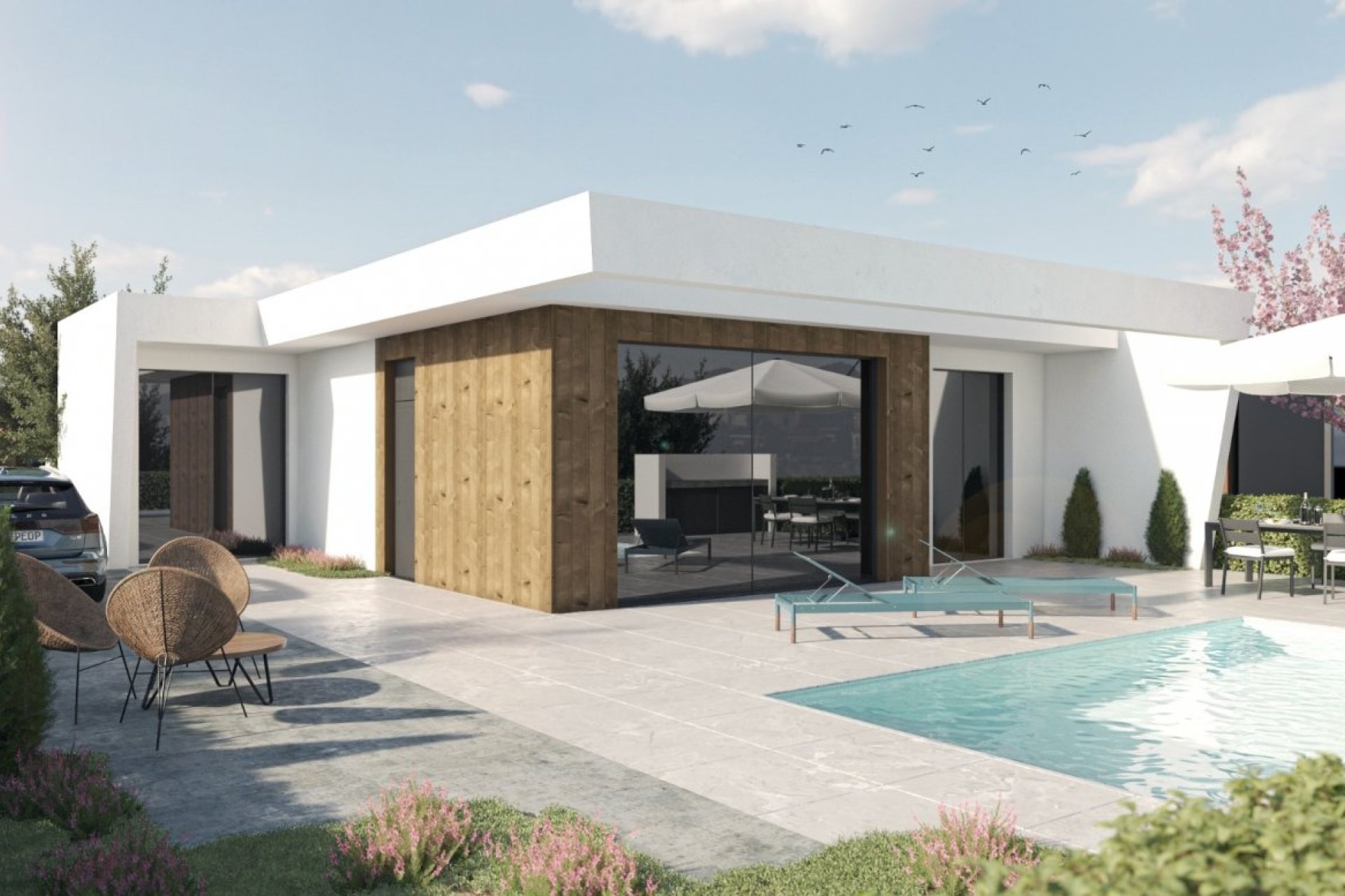 Nieuwbouw - Villa - BAÑOS Y MENDIGO - Altaona Golf