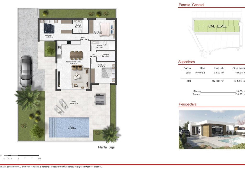 Nieuwbouw - Villa - BAÑOS Y MENDIGO - Altaona Golf