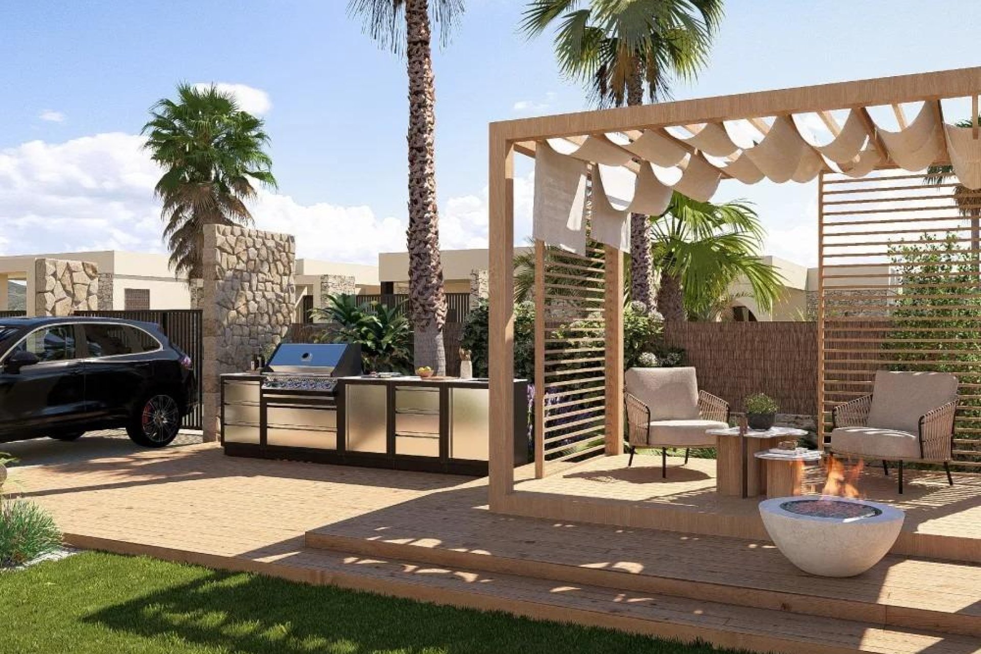 Nieuwbouw - Villa - BAÑOS Y MENDIGO - Altaona Golf