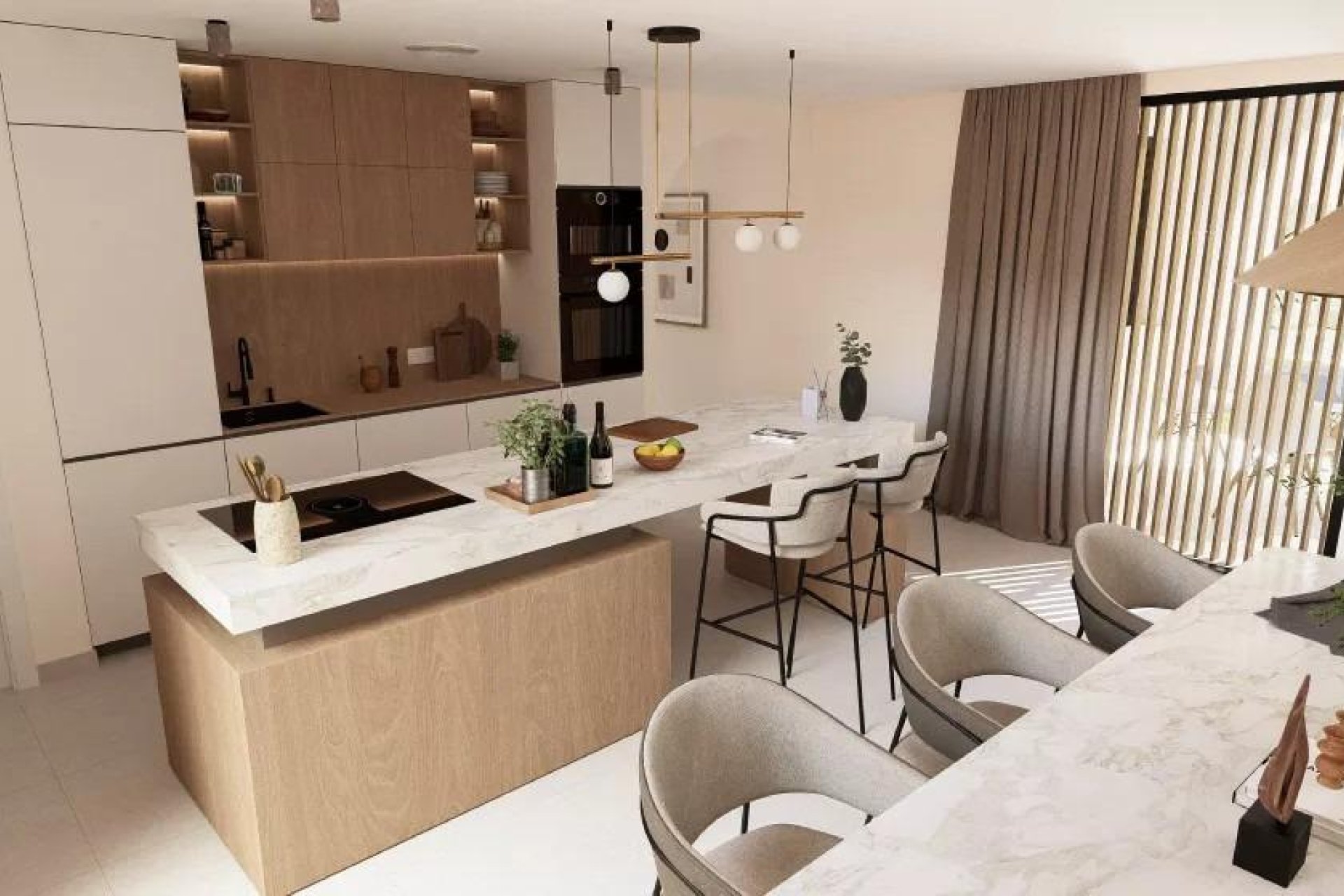 Nieuwbouw - Villa - BAÑOS Y MENDIGO - Altaona Golf