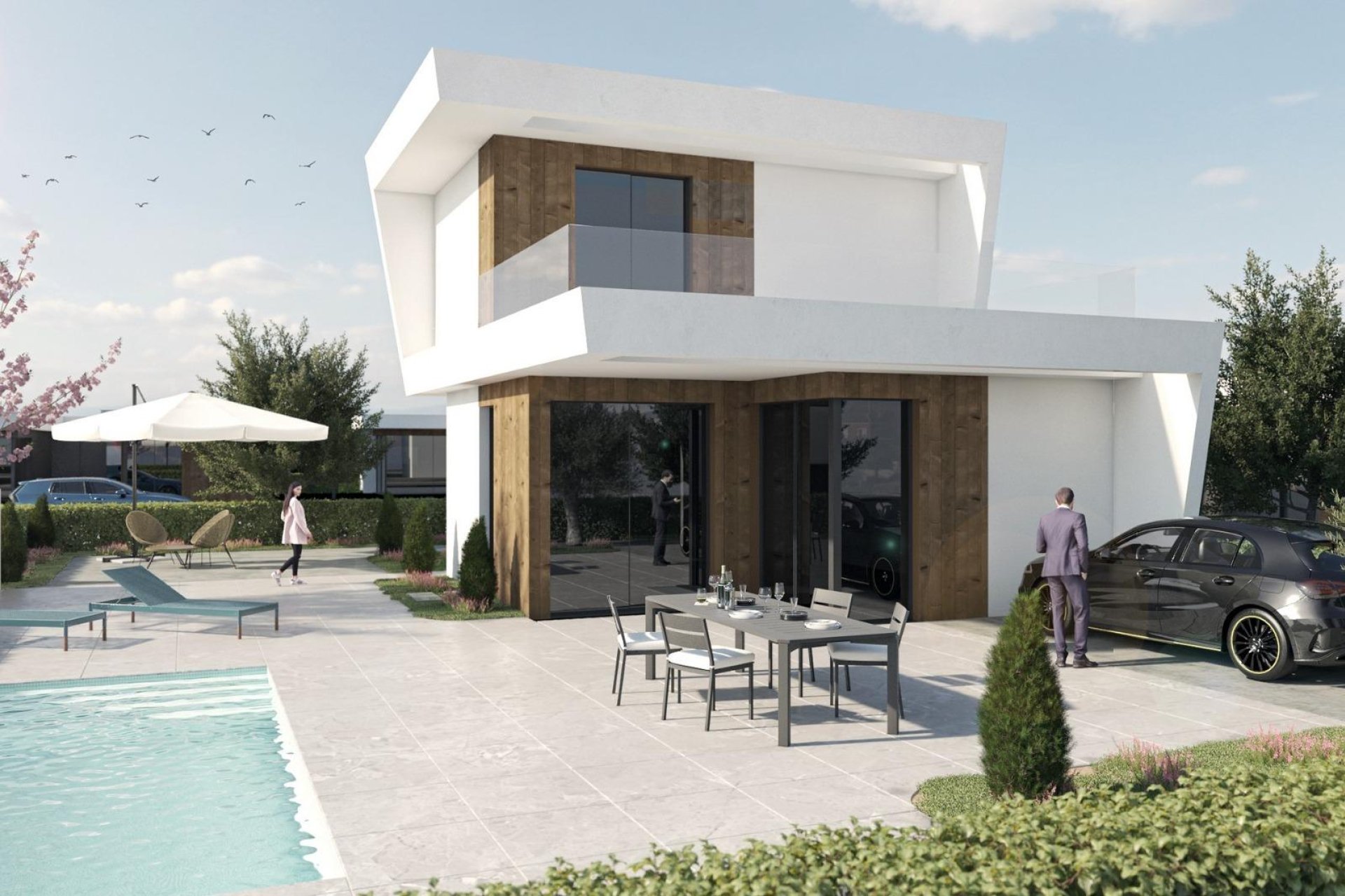 Nieuwbouw - Villa - BAÑOS Y MENDIGO - Altaona Golf