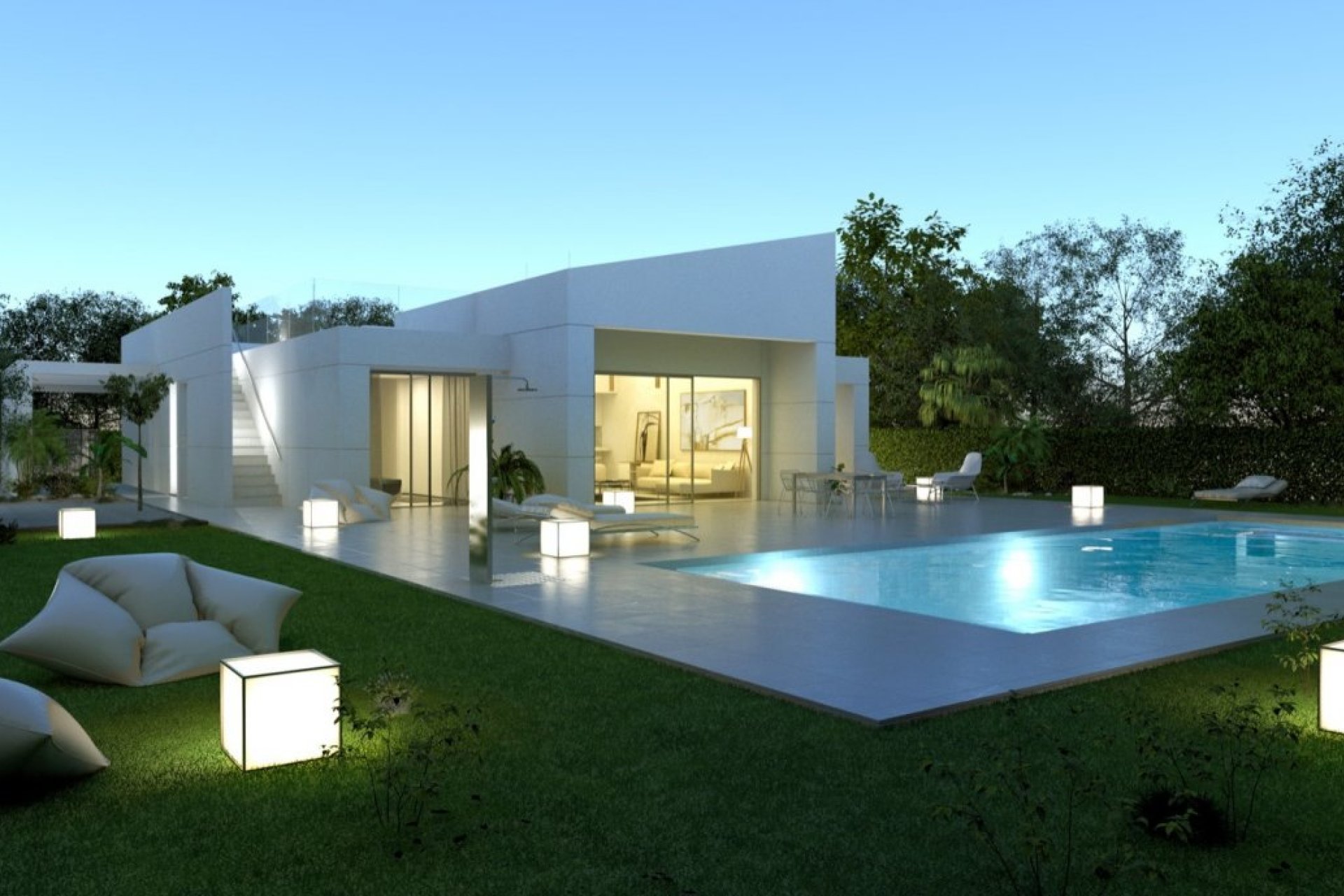 Nieuwbouw - Villa - BAÑOS Y MENDIGO - Altaona Golf