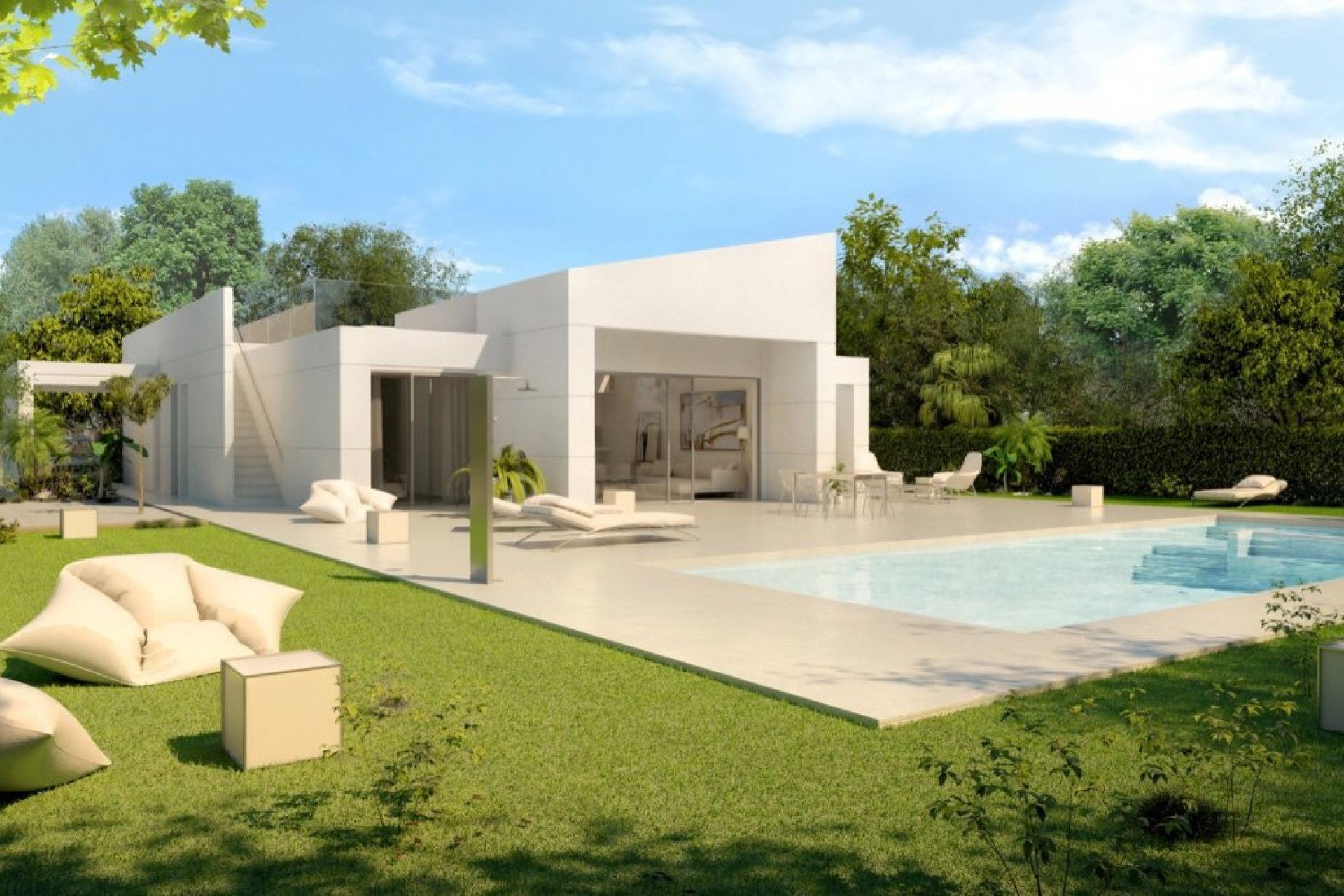 Nieuwbouw - Villa - BAÑOS Y MENDIGO - Altaona Golf