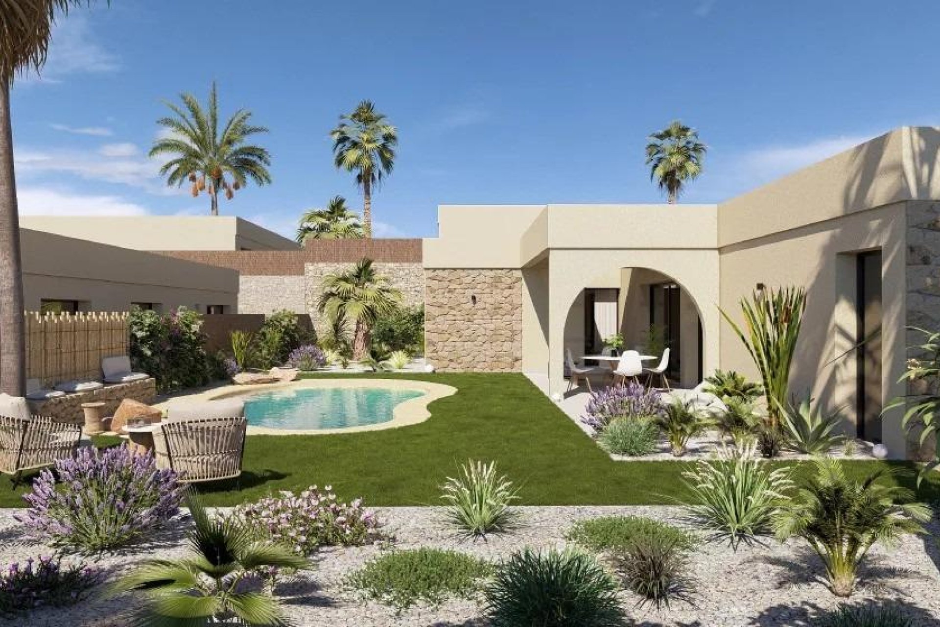 Nieuwbouw - Villa - BAÑOS Y MENDIGO - Altaona Golf