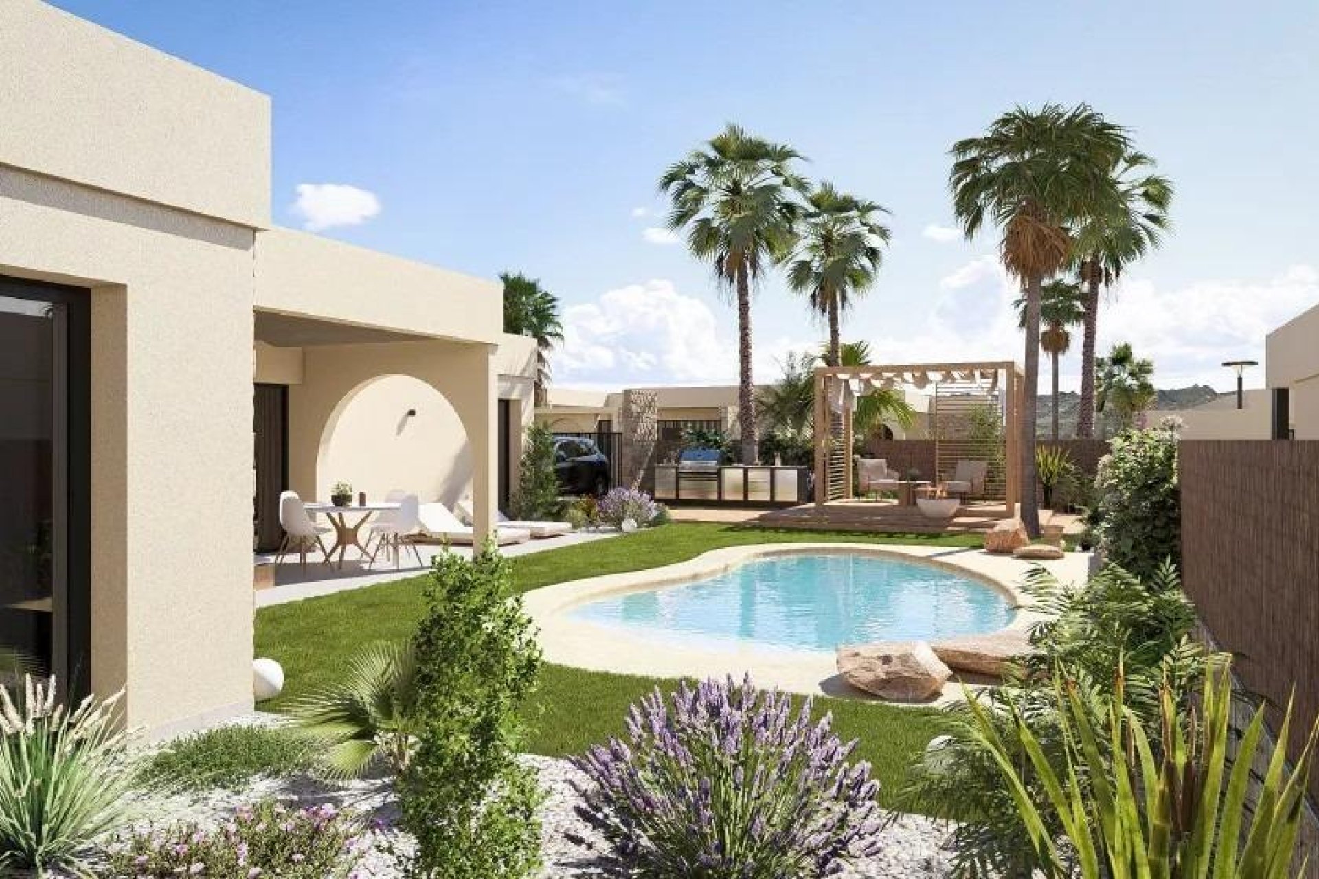 Nieuwbouw - Villa - BAÑOS Y MENDIGO - Altaona Golf