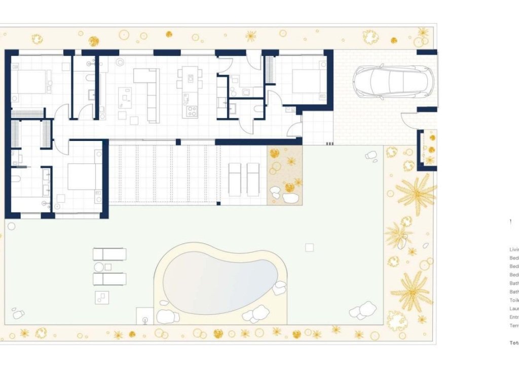 Nieuwbouw - Villa - BAÑOS Y MENDIGO - Altaona Golf