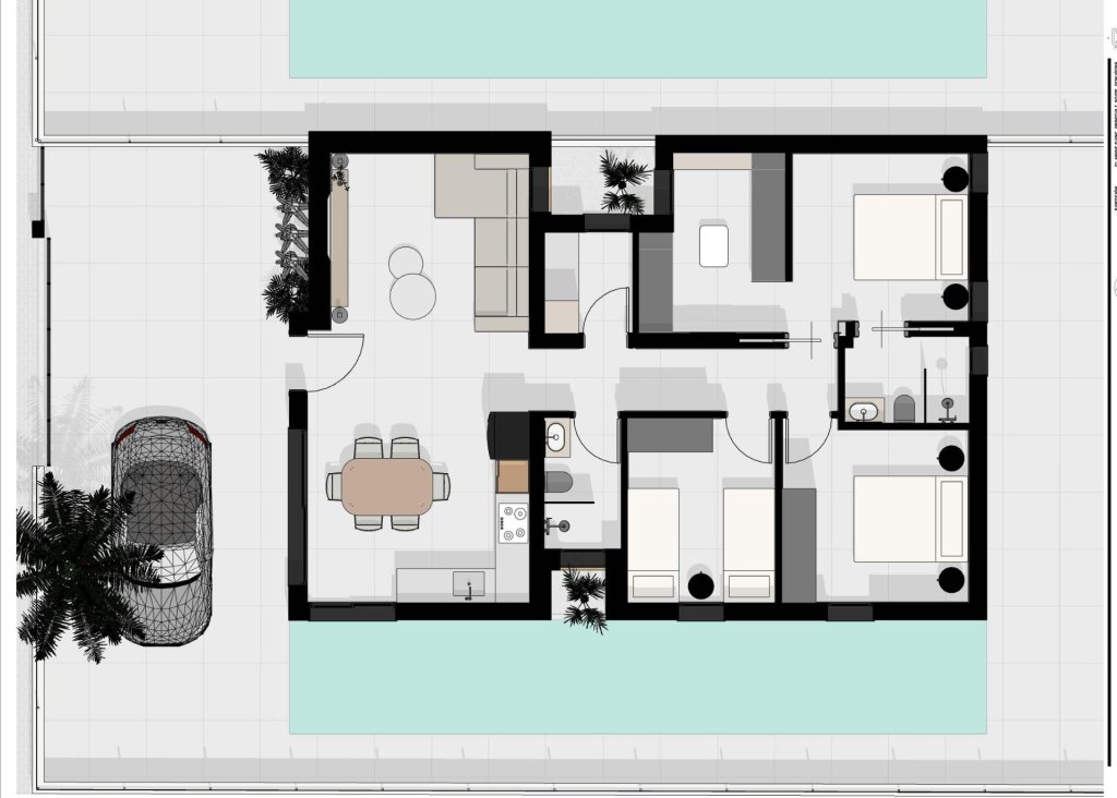 Nieuwbouw - Villa - Benijófar - Urb. Monteazul
