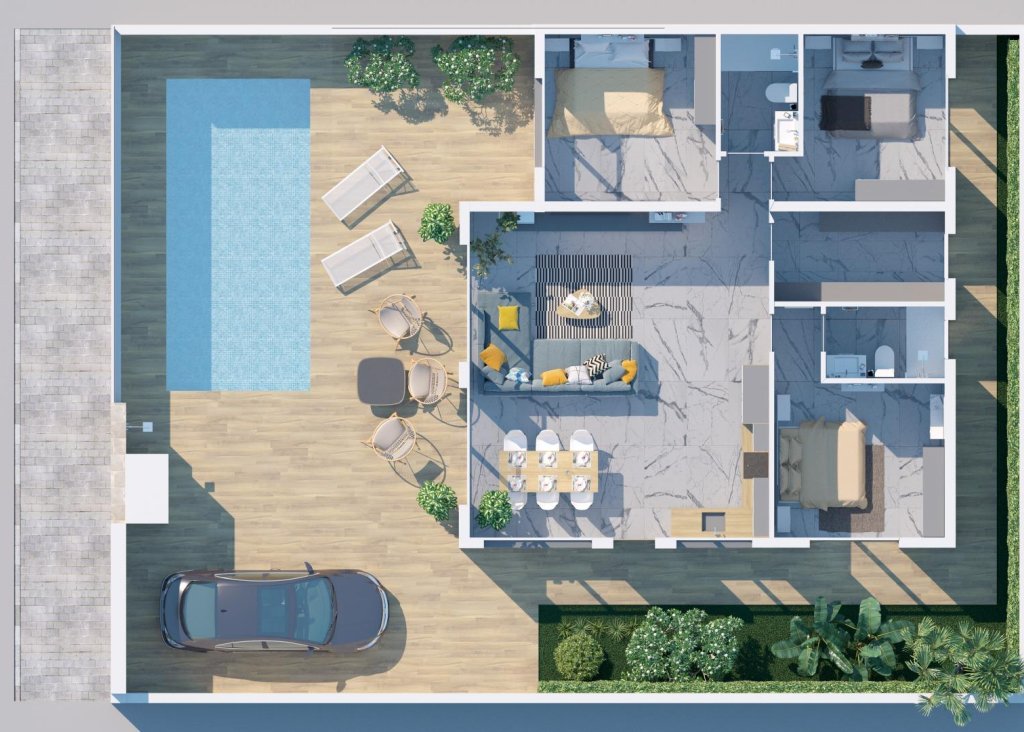 Nieuwbouw - Villa - Ciudad Quesada - Golf La Marquesa (Ciudad Quesada)