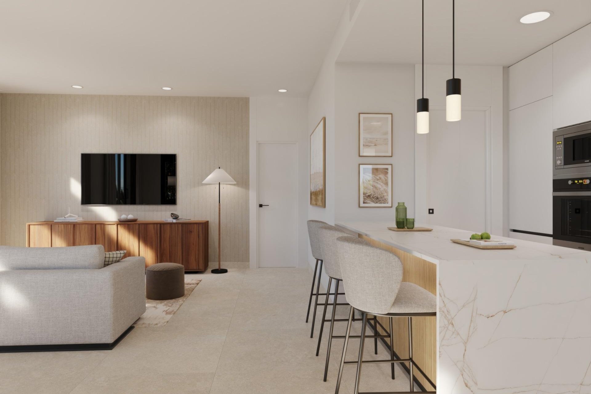 Nieuwbouw - Villa - Fuente Alamo - Hacienda Del Álamo Golf