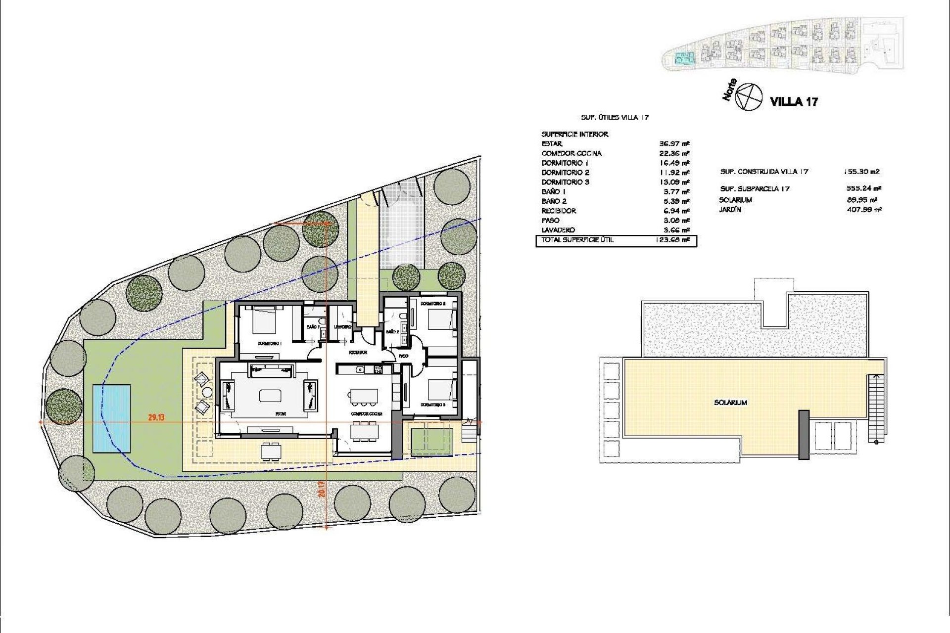 Nieuwbouw - Villa - Fuente Alamo - Hacienda Del Álamo Golf