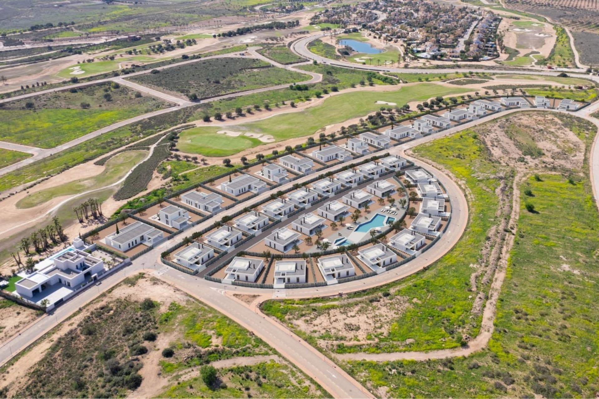 Nieuwbouw - Villa - Fuente Alamo - Hacienda del Alamo