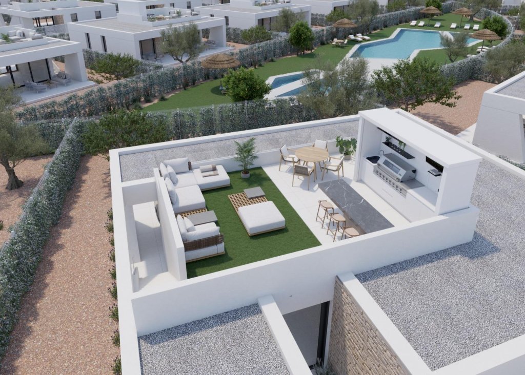 Nieuwbouw - Villa - Fuente Alamo - Hacienda del Alamo