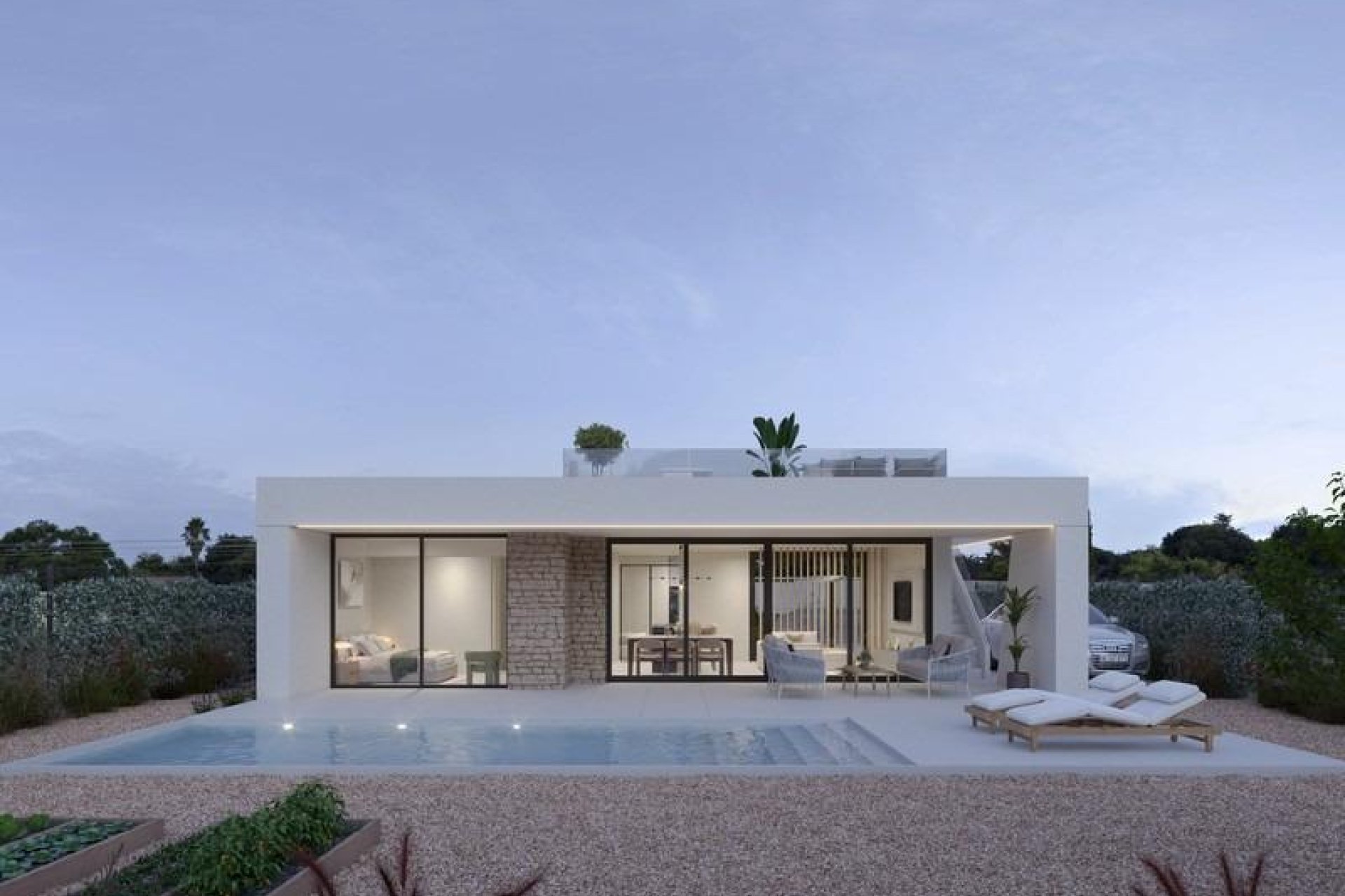 Nieuwbouw - Villa - Fuente Alamo - Hacienda del Alamo