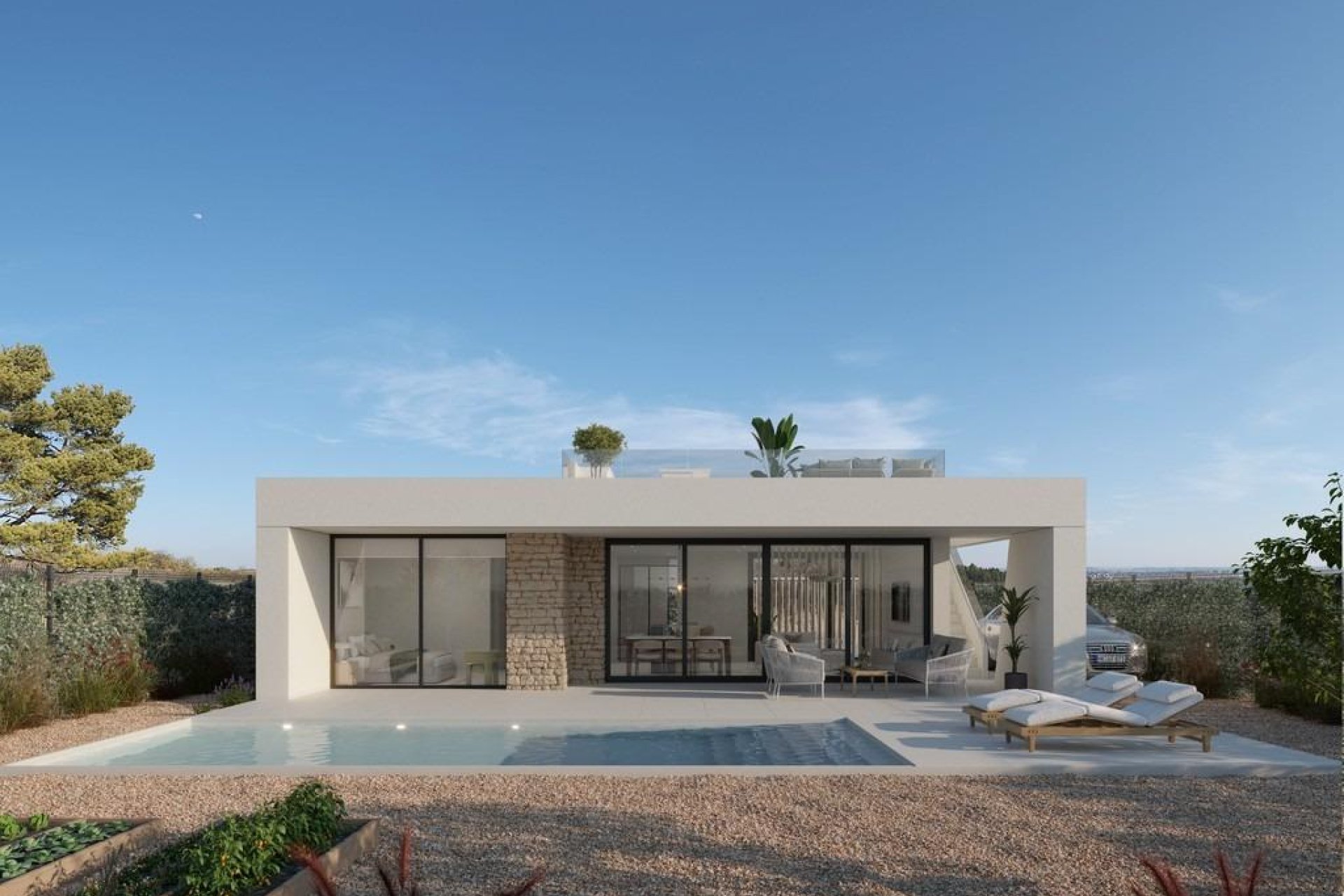 Nieuwbouw - Villa - Fuente Alamo - Hacienda del Alamo