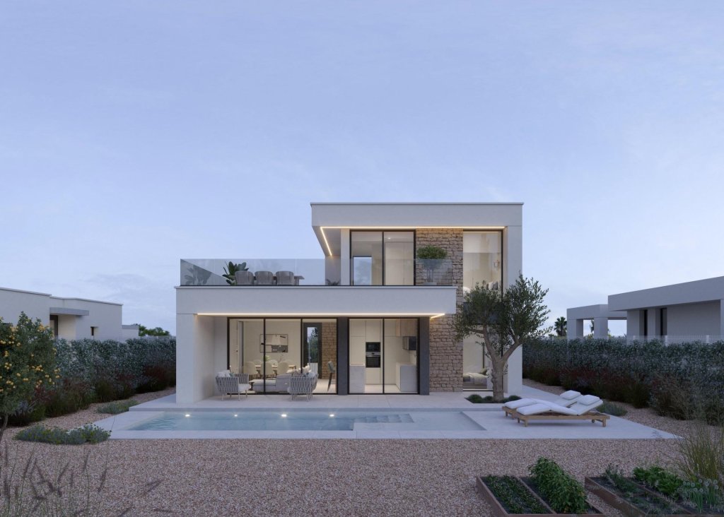 Nieuwbouw - Villa - Fuente Alamo - Hacienda del Alamo