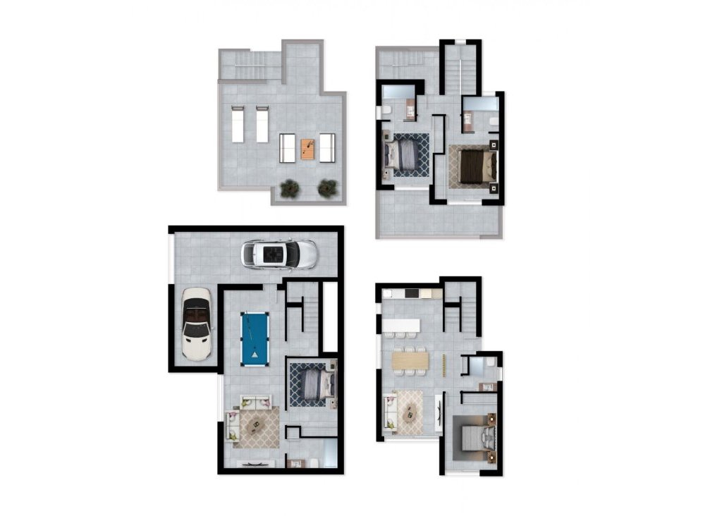 Nieuwbouw - Villa - La Nucía - Urb. Don Mar