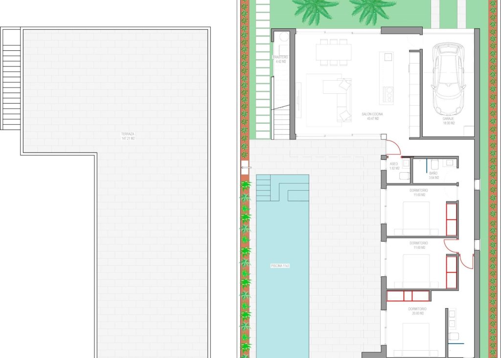 Nieuwbouw - Villa - Los Alcázares - Serena Golf