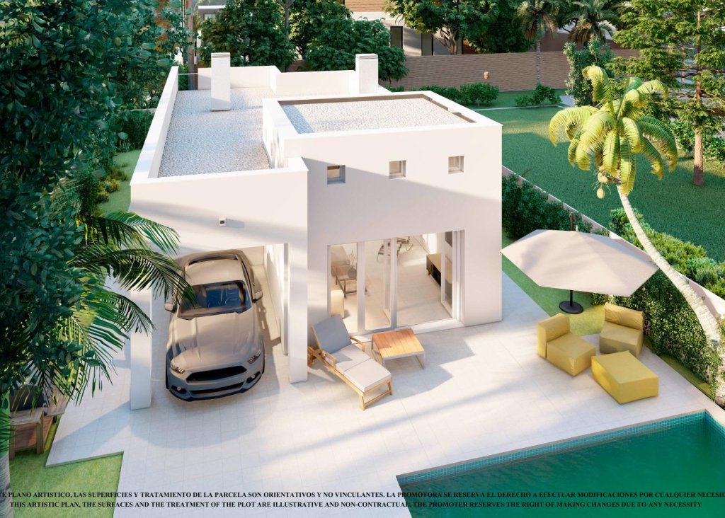 Nieuwbouw - Villa - Los Alcázares - Serena Golf