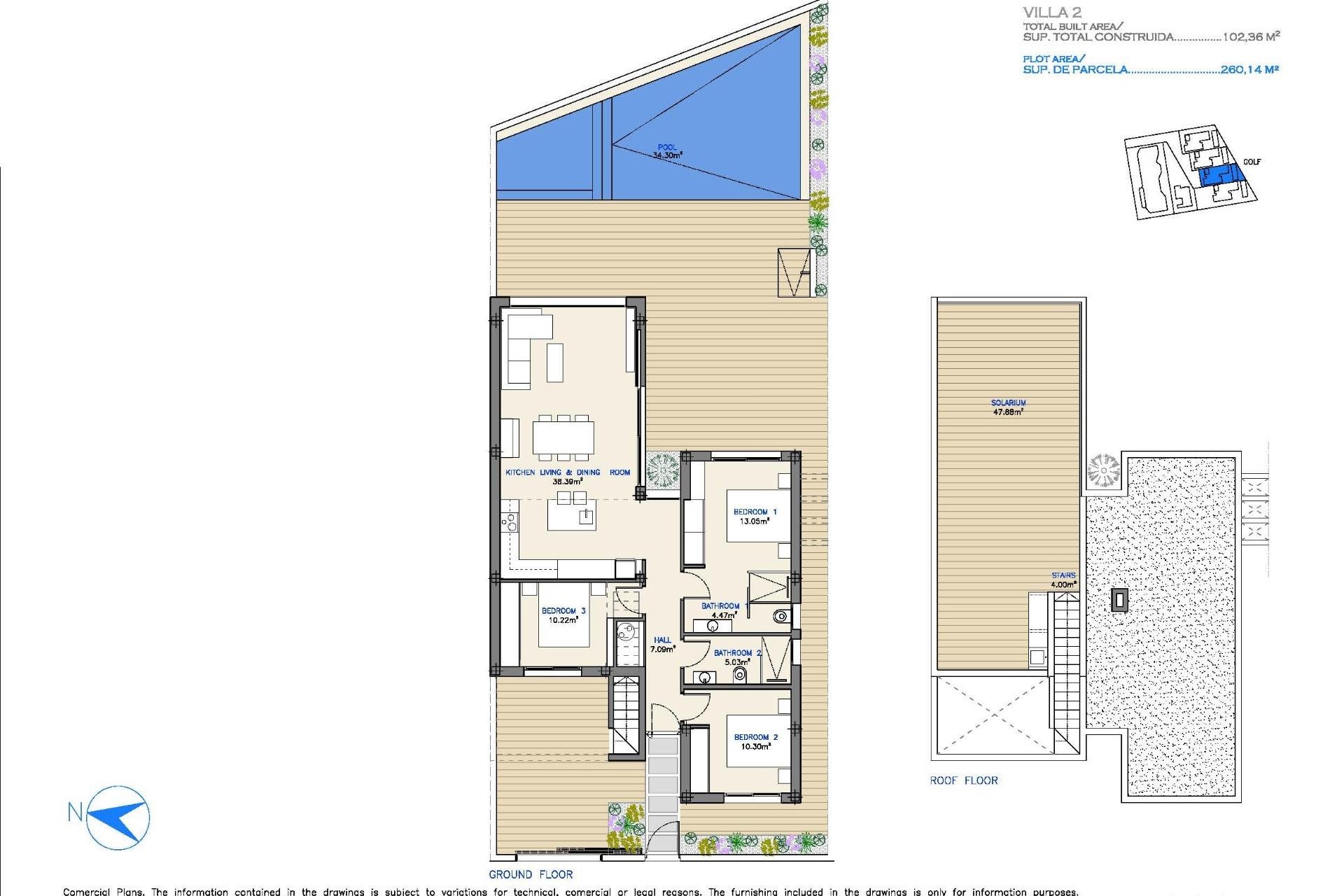 Nieuwbouw - Villa - Los Alcázares - Serena Golf