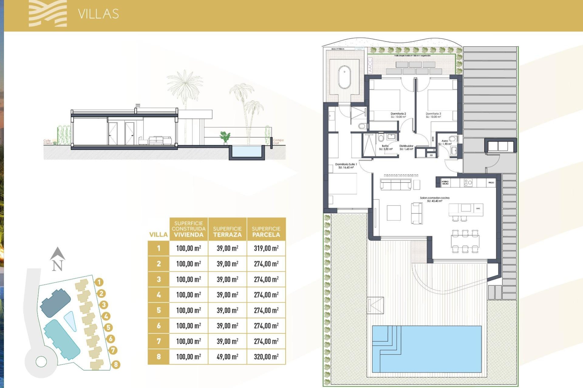 Nieuwbouw - Villa - Los Alcázares - Serena Golf