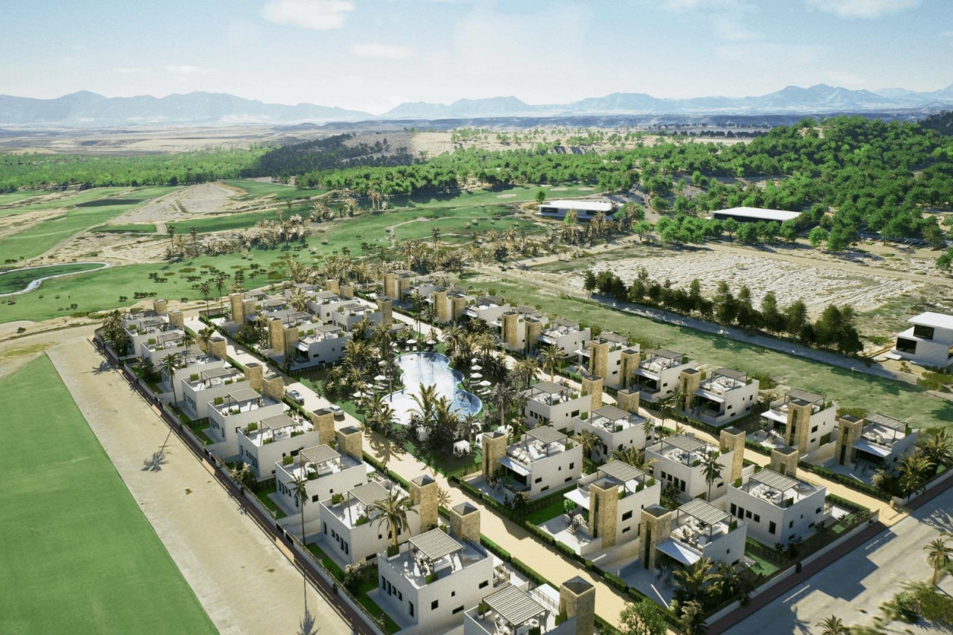 Nieuwbouw - Villa - Mazarron - Camposol Golf