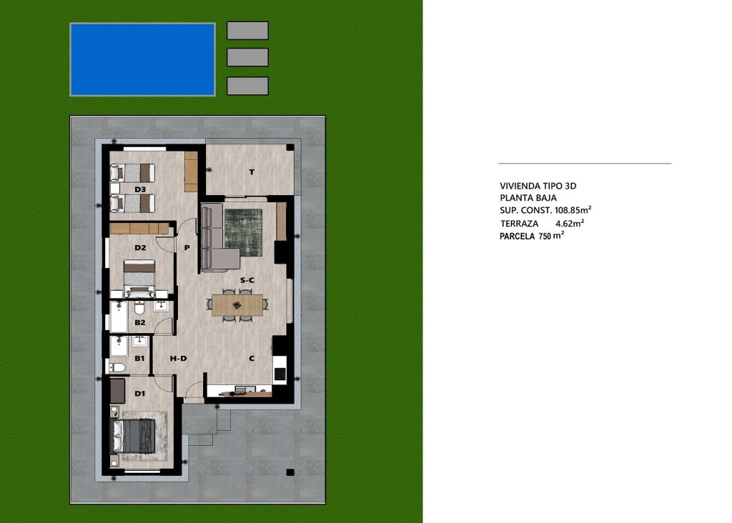 Nieuwbouw - Villa - Moratalla - Campo de San Juan