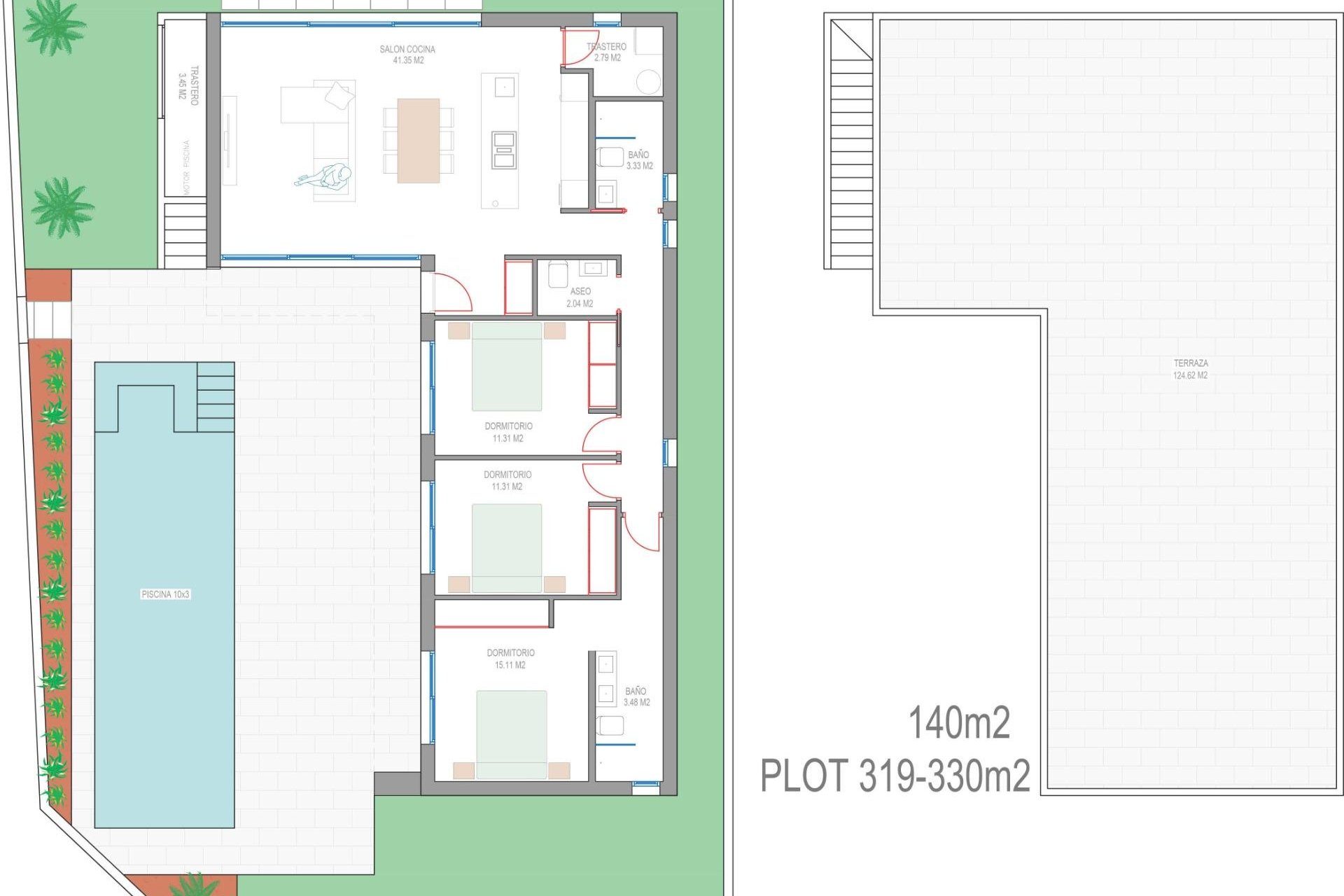 Nieuwbouw - Villa -  - Parque del doce
