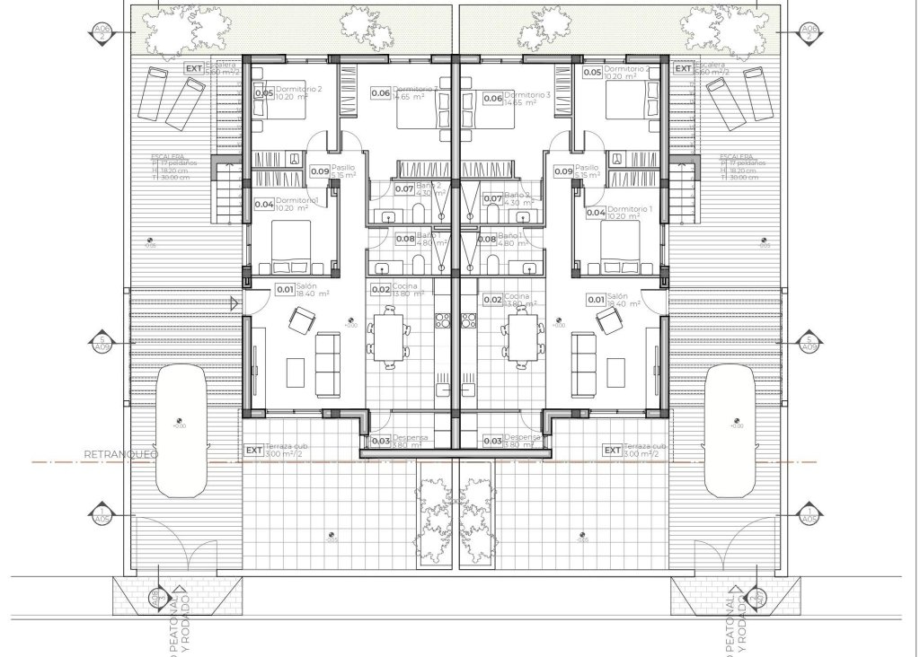 Nieuwbouw - Villa - Puerto de mazarron - Caleñares