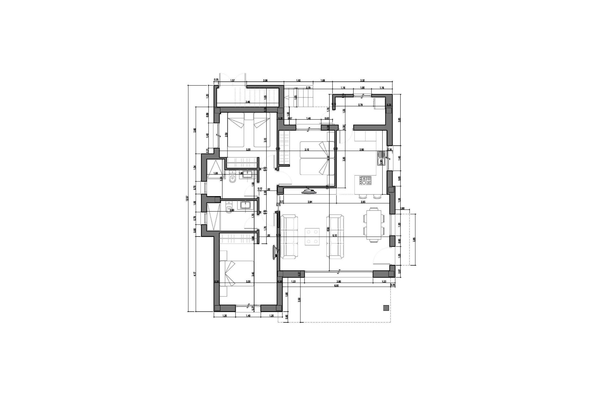 Nieuwbouw - Villa - Rafal - polideportivo
