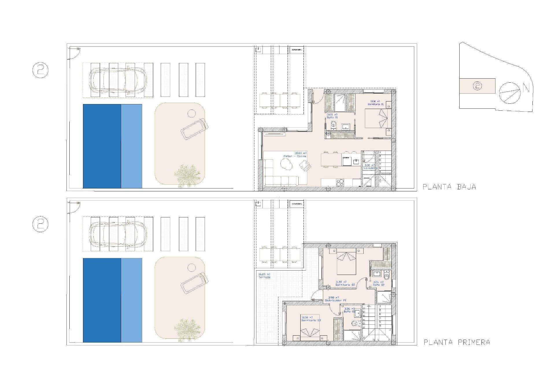 Nieuwbouw - Villa - San Pedro del Pinatar - Centro