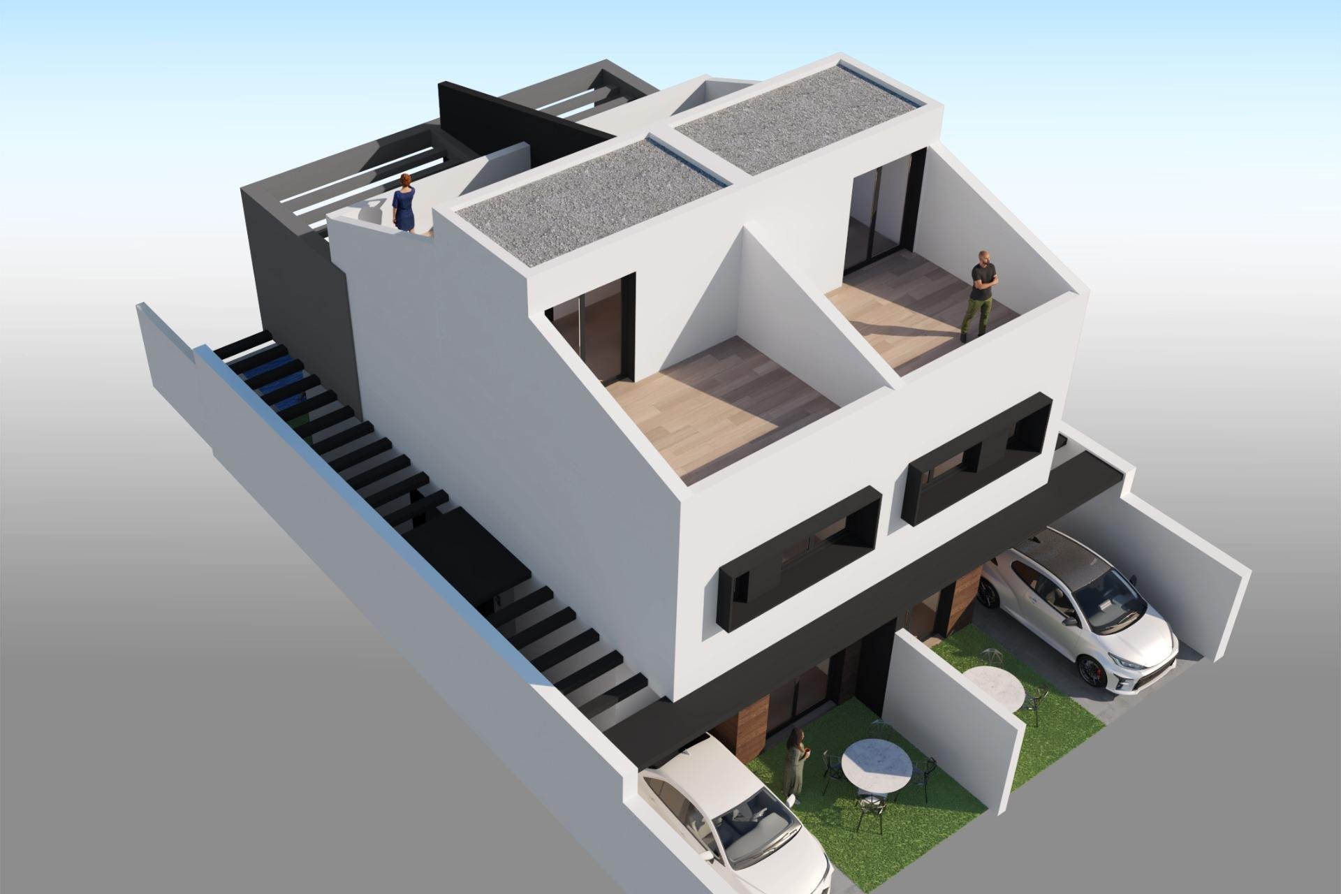 Nieuwbouw - Villa -  - Santiago de la Ribera