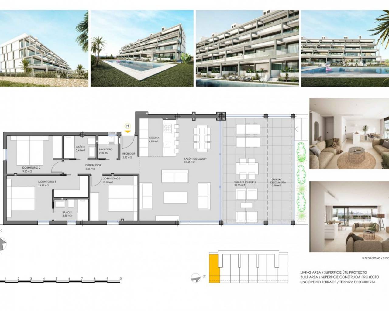 Nueva construcción  - Apartamento - Cartagena - Mar de cristal