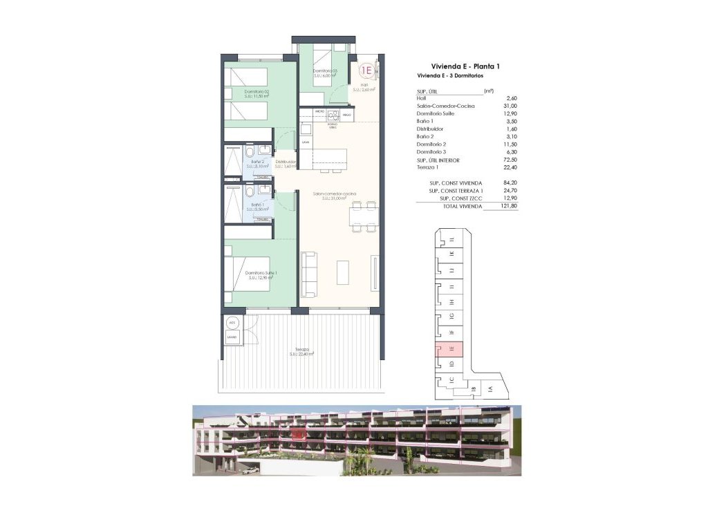 Obra Nueva - Apartment - Flat - Benijófar - Pueblo