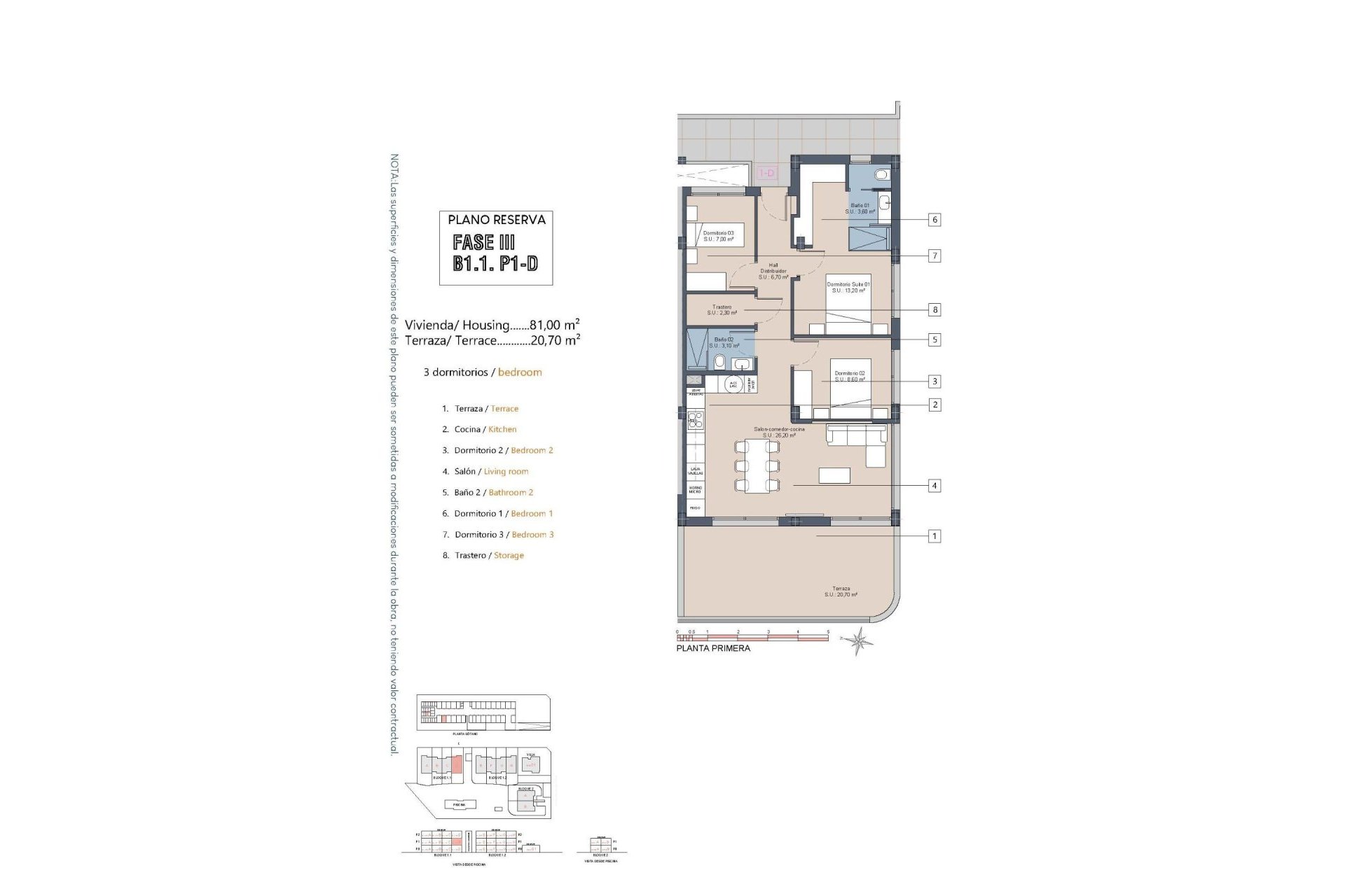 Obra Nueva - Apartment - Flat - Los Alcázares - La Serena Golf