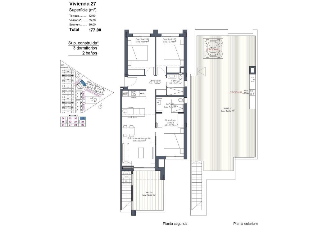 Obra Nueva - Apartment - Flat - Los Alcázares - Serena Golf