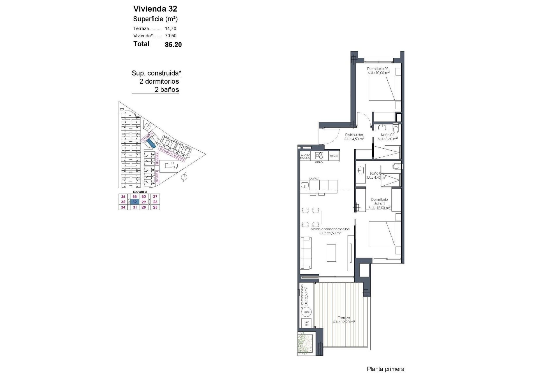Obra Nueva - Apartment - Flat - Los Alcázares - Serena Golf